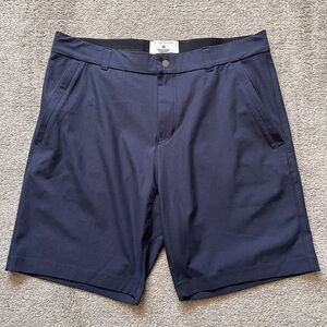 Men’s Reigning Champ 9” Coach’s Stretch Warp Knit Shorts Size 34